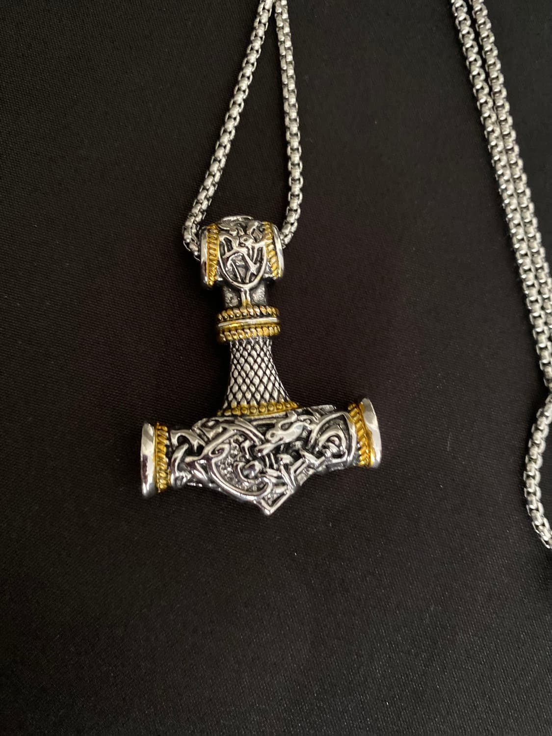 해머 바이킹 부적 팬던트 목걸이 상품이미지2
