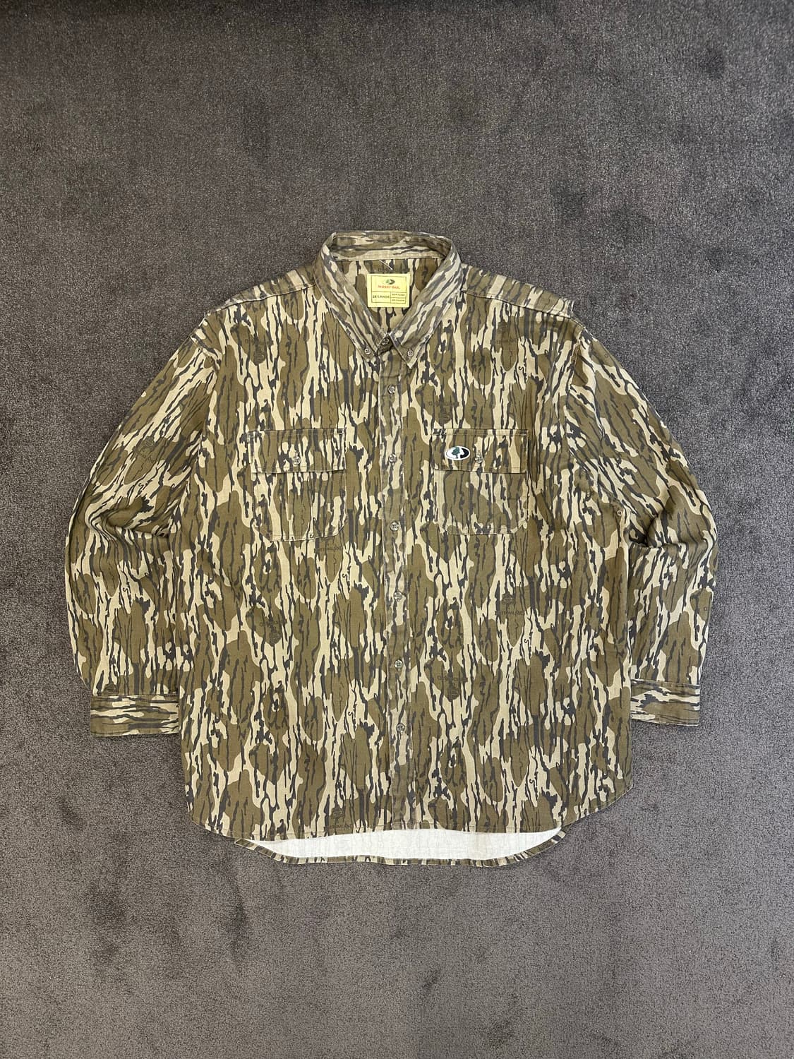 Mossy Oak Bottomland 카모 셔츠 2XL 상품이미지1