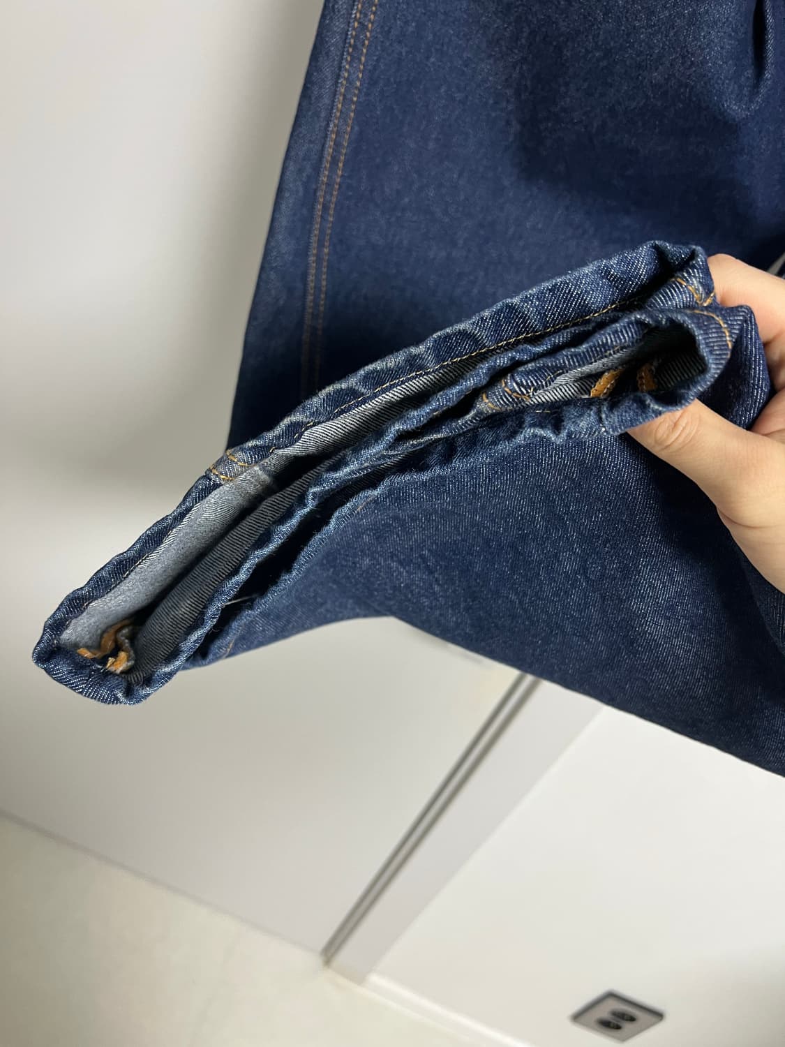 Aieul Curved Jeans_Indigo 상품이미지2