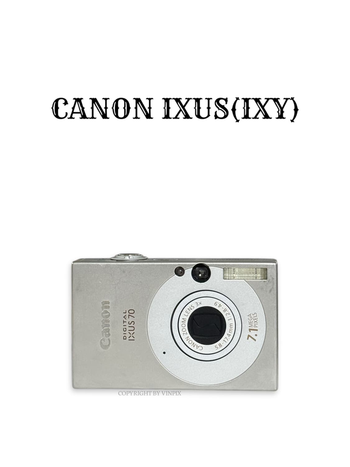 캐논 익서스 70(ixus 70) 디지털 카메라 디카 상품이미지1