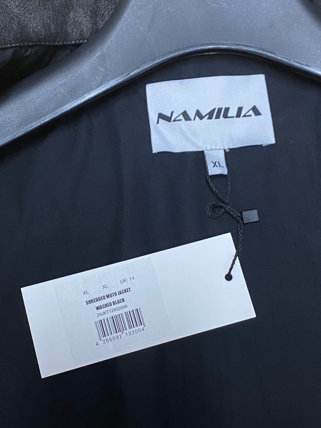Namilia 모토 레더 자켓 상품이미지8