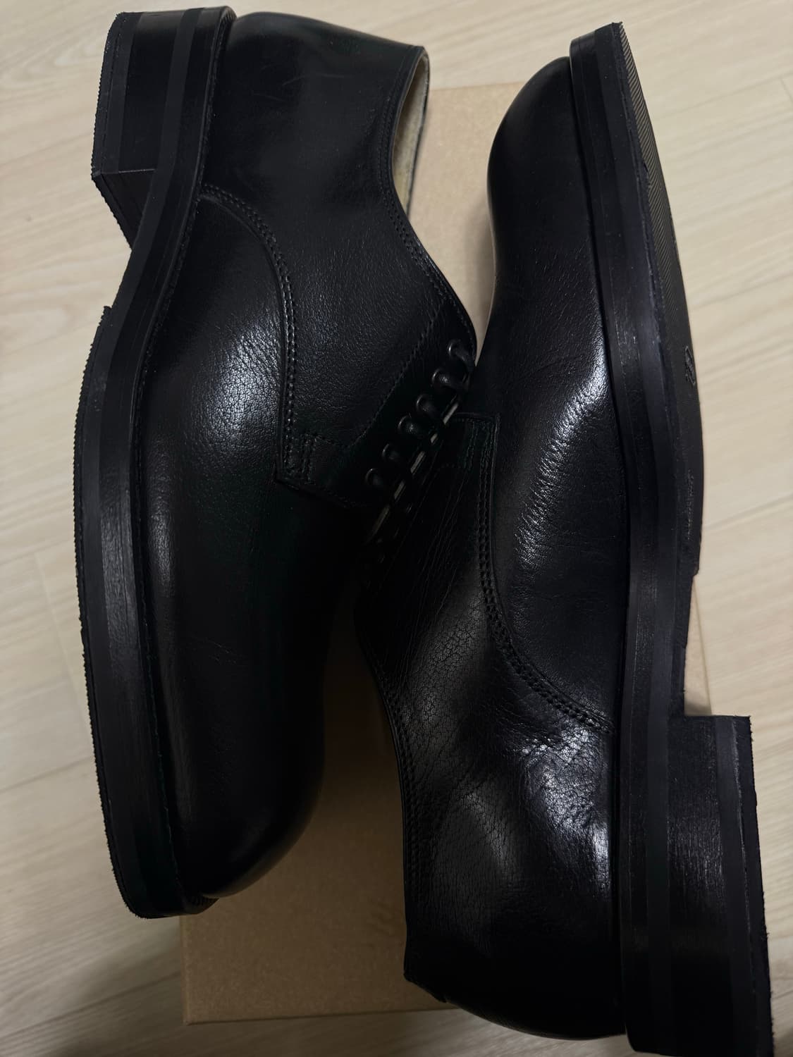 Lemaire Buffalo leather Derbies 25fw 상품이미지6