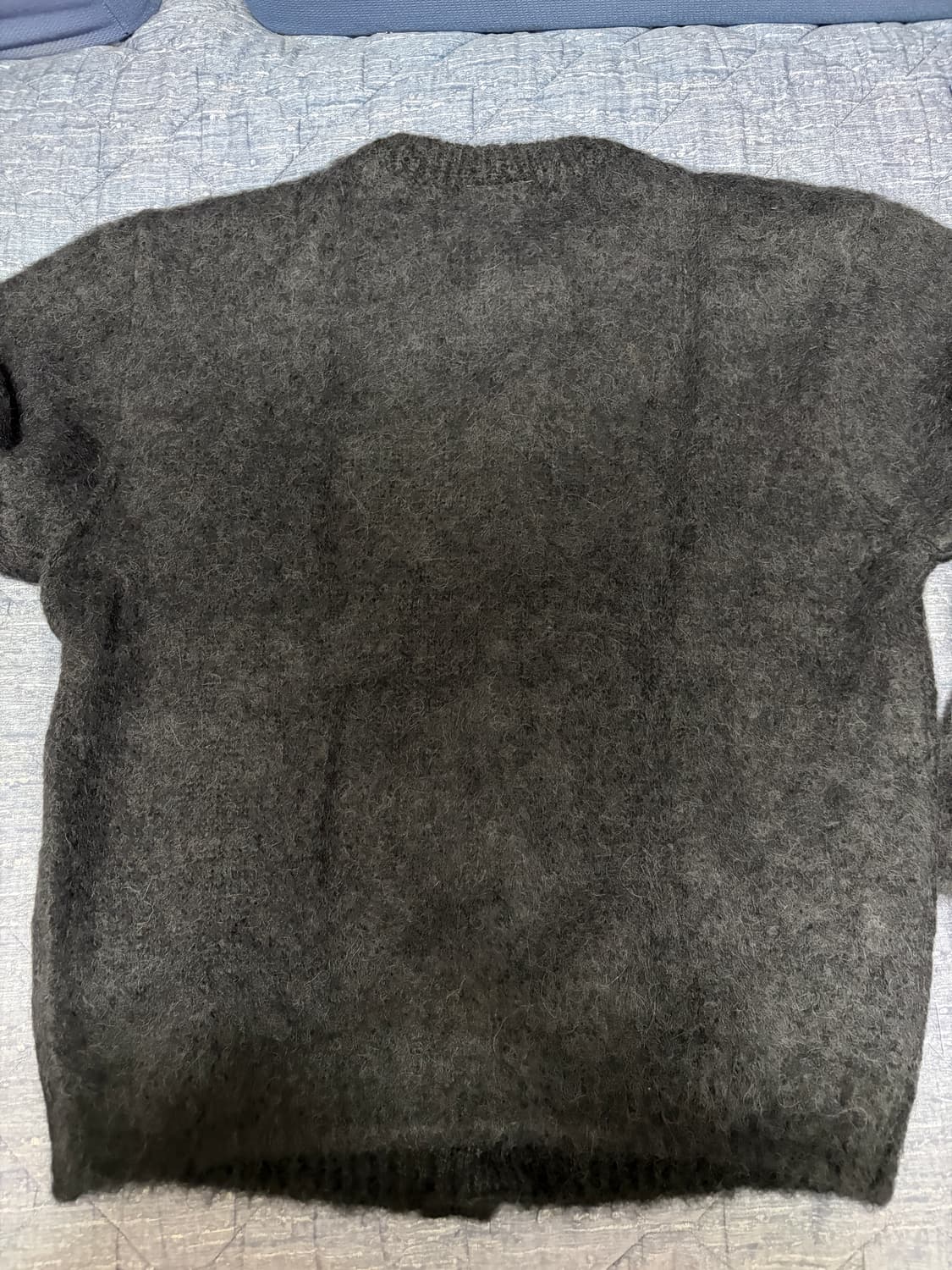 STU 모헤어 가디건 블랙 L 상품이미지4