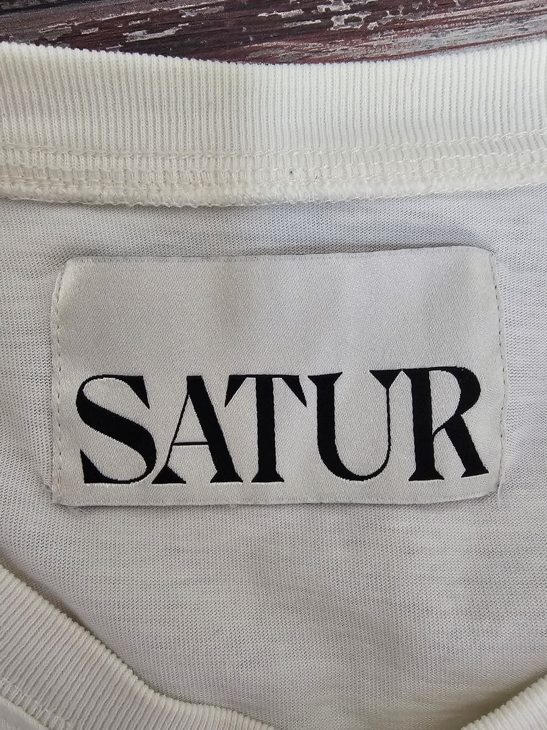 세터 SATUR 세터데이 레트로 반팔티셔츠 XL 상품이미지3
