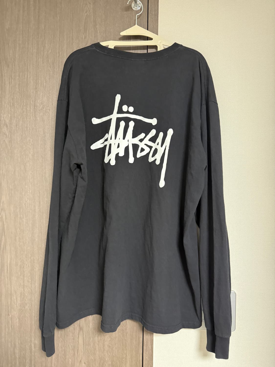 스투시 베이직 롱슬리브 티셔츠 블랙 XXL 상품이미지2