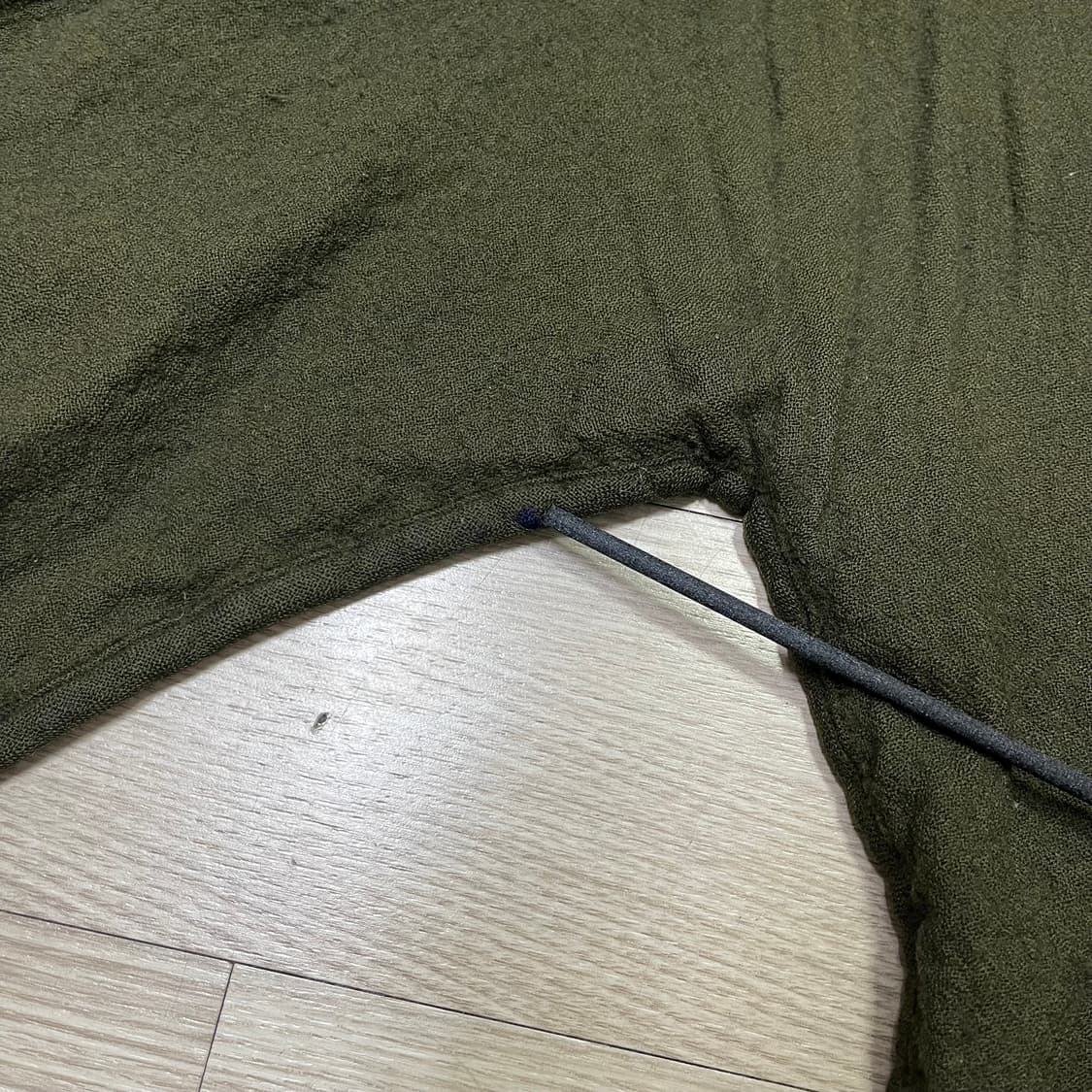 [M] 꼼데가르송 트리콧 축융 울 자켓 AD2008 상품이미지6