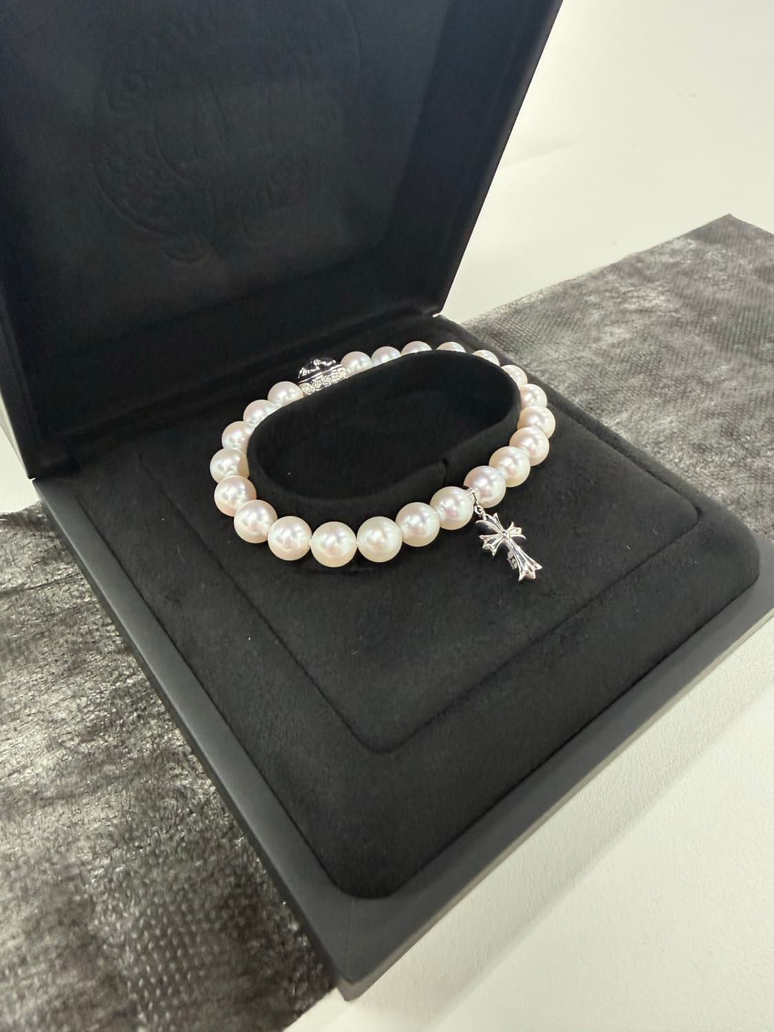 크롬하츠 X 미키모토  Chrome Hearts X Mikimoto 팔찌 상품이미지5