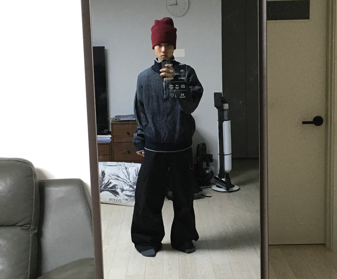 트릴리온 하프 집업 상품이미지1