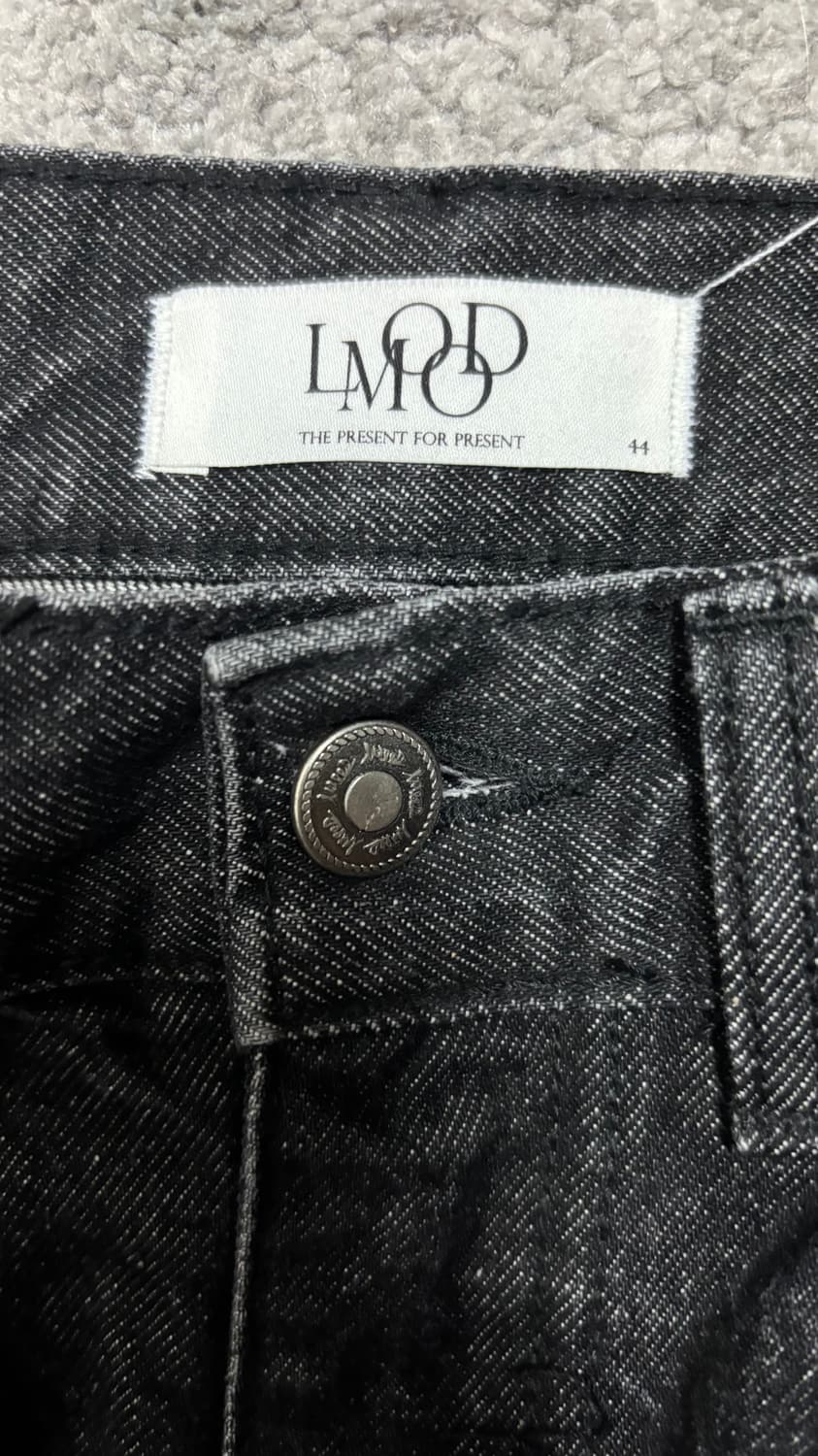 Lmood 아키라 블랙 워시드 부츠컷 데님 팬츠 44  상품이미지5