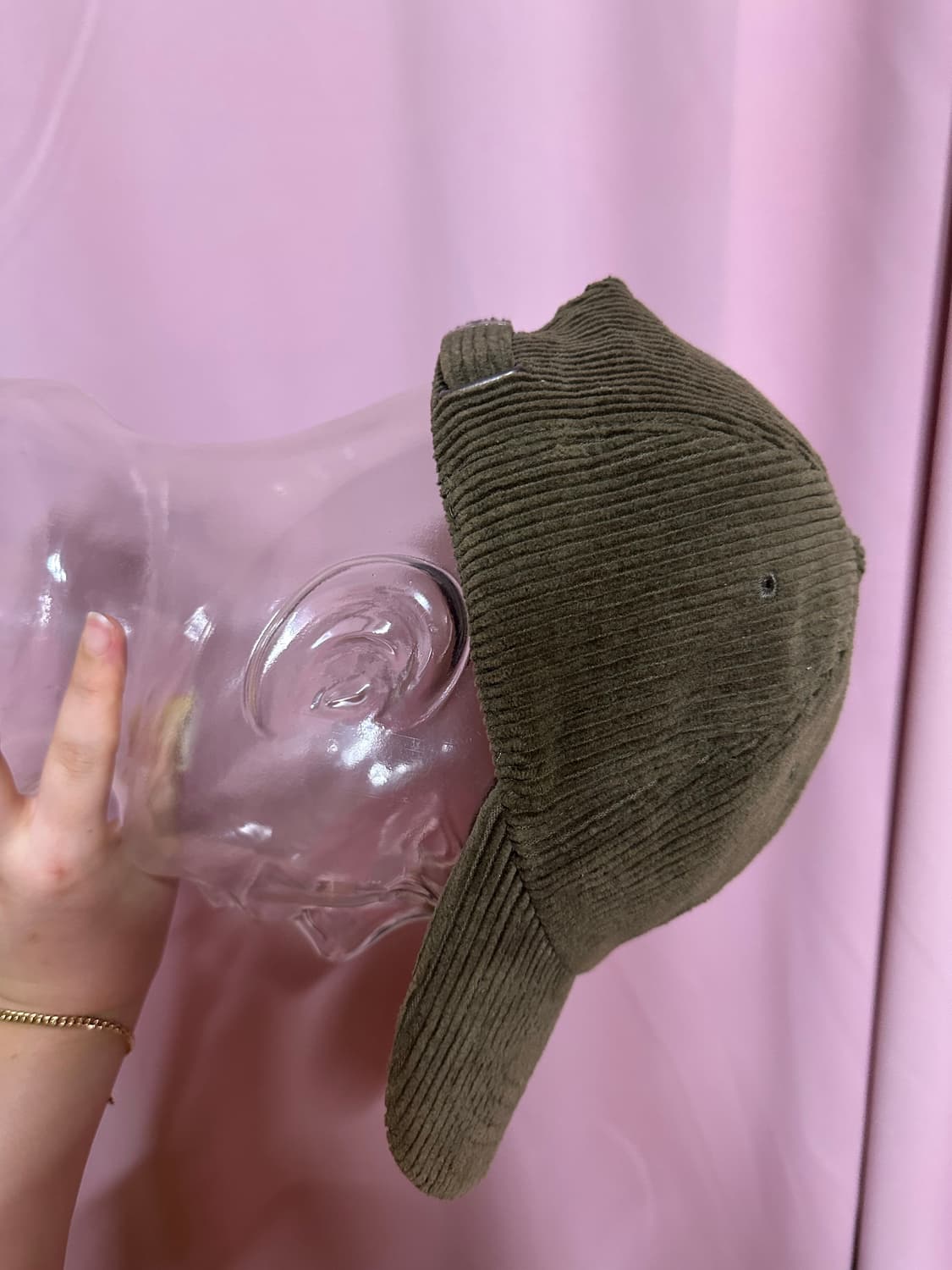 라코스테 모자 라코스테 코듀로이 모자 볼캡 골지모자 상품이미지5
