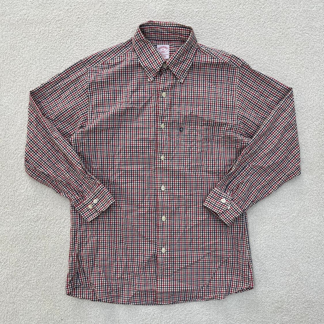 M 브룩스브라더스 체크 셔츠 남방 0310M 상품이미지1