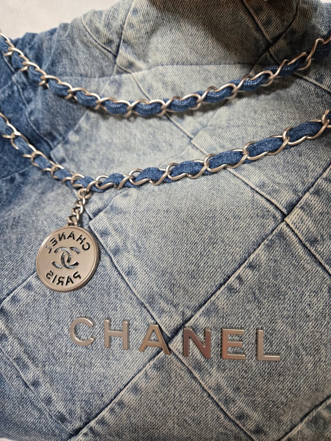 샤넬22백  데님 상품이미지4