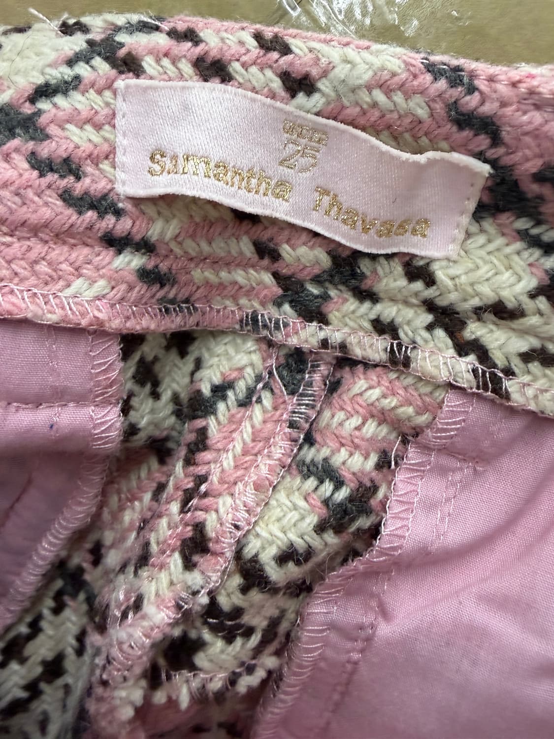 Smantha Thavasa tweed short pants M 상품이미지8