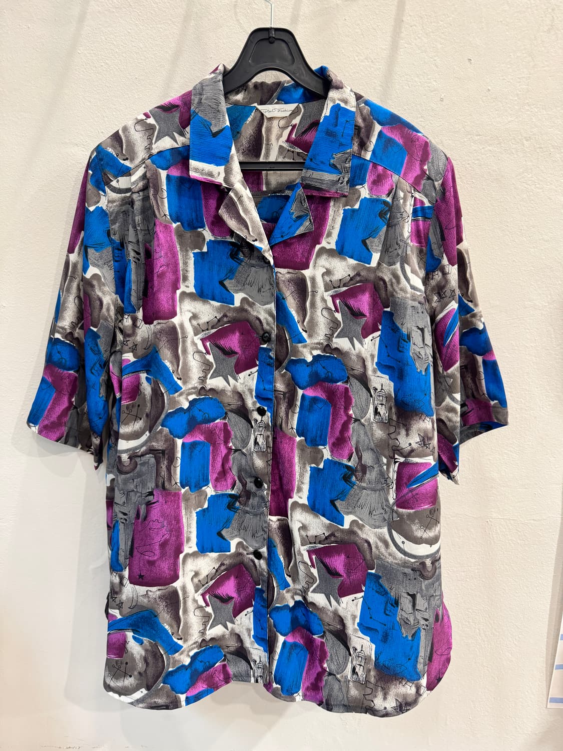 japan vintage 실키폴리 옆트임 BL 상품이미지1