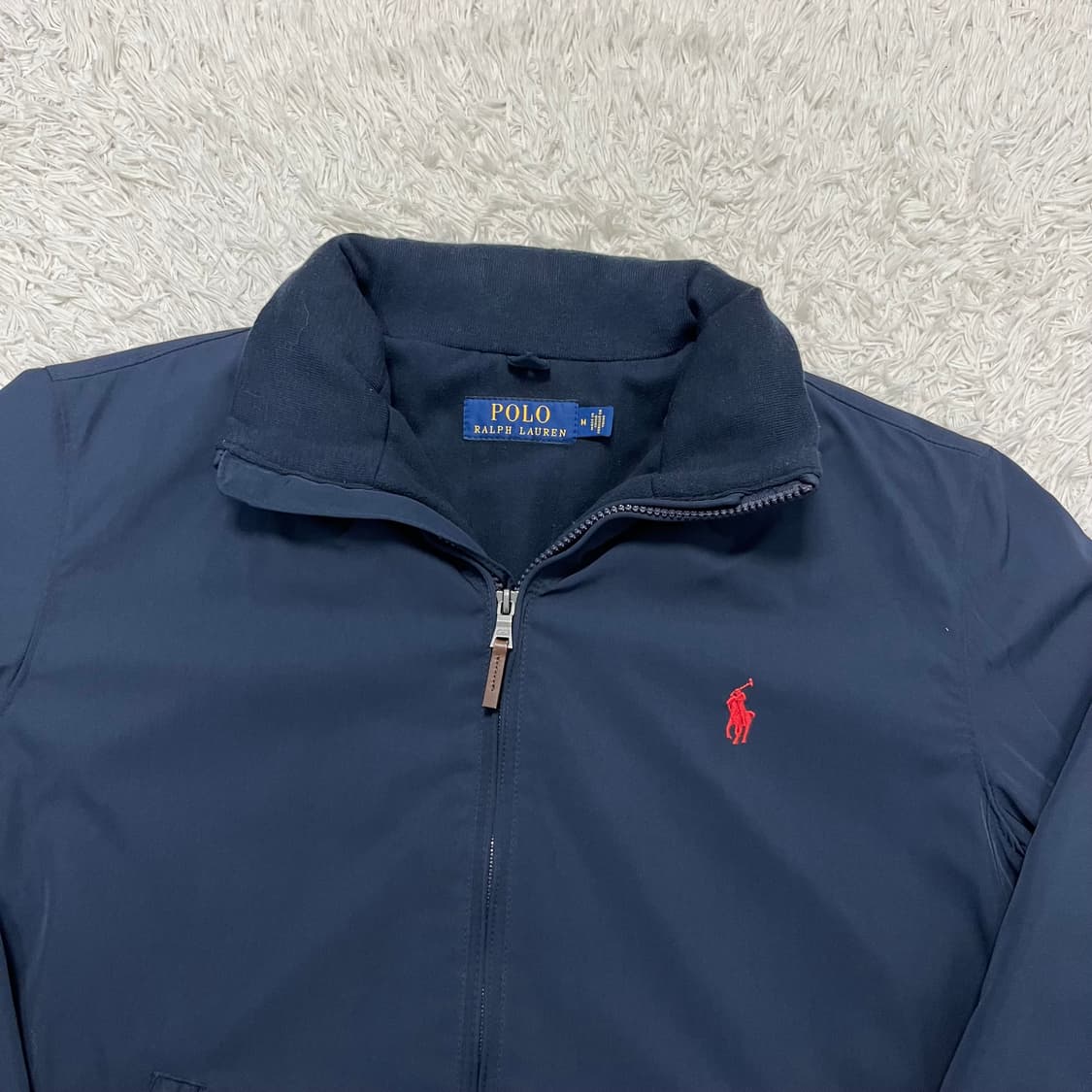 Polo Ralph Lauren navy nylon blouson 상품이미지5