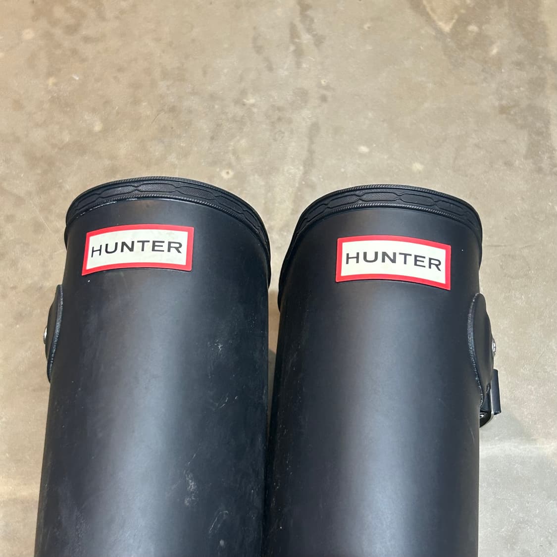 230) 헌터 오리지널 레인부츠 장화 톨 블랙 상품이미지3