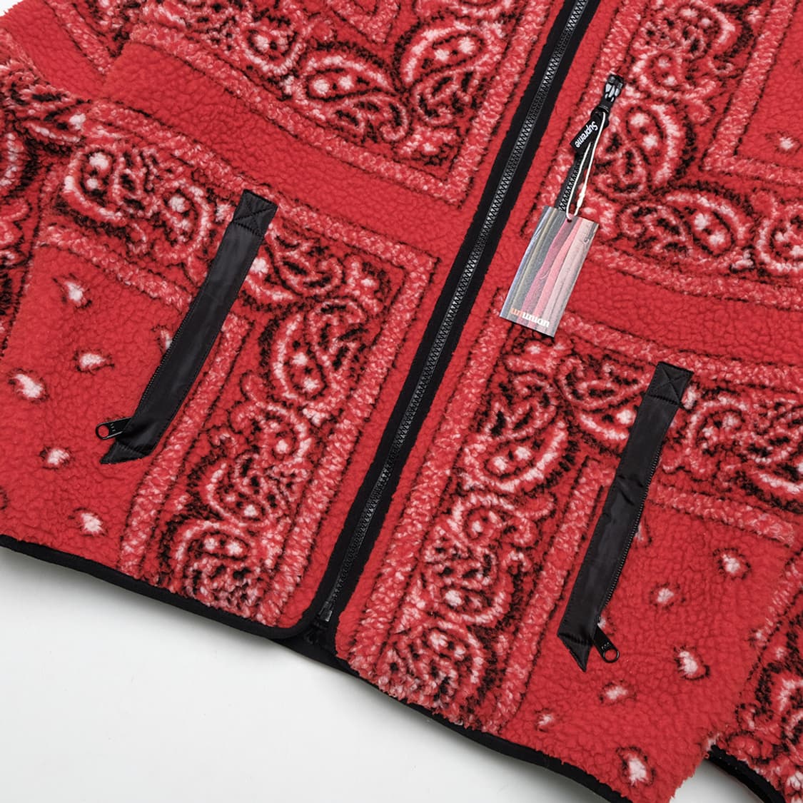 reversible bandana fleece jacket 상품이미지4