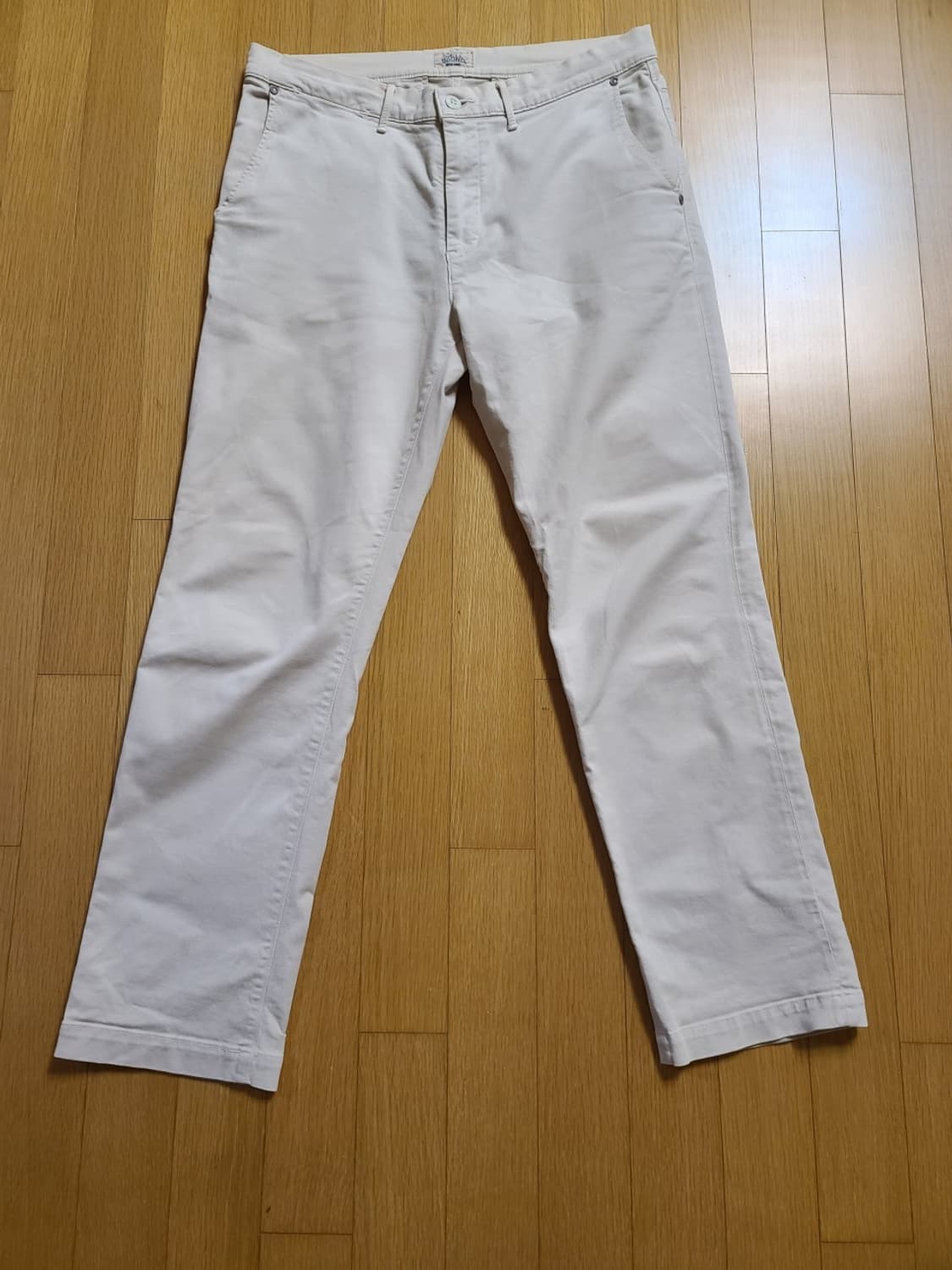 일본 스펠바운드 아이보리 면바지 상품이미지2