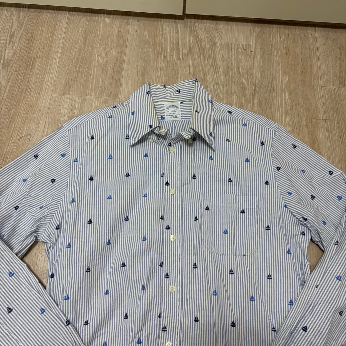 브룩스 브라더스 남성 스트라이프 셔츠 M/95  상품이미지2