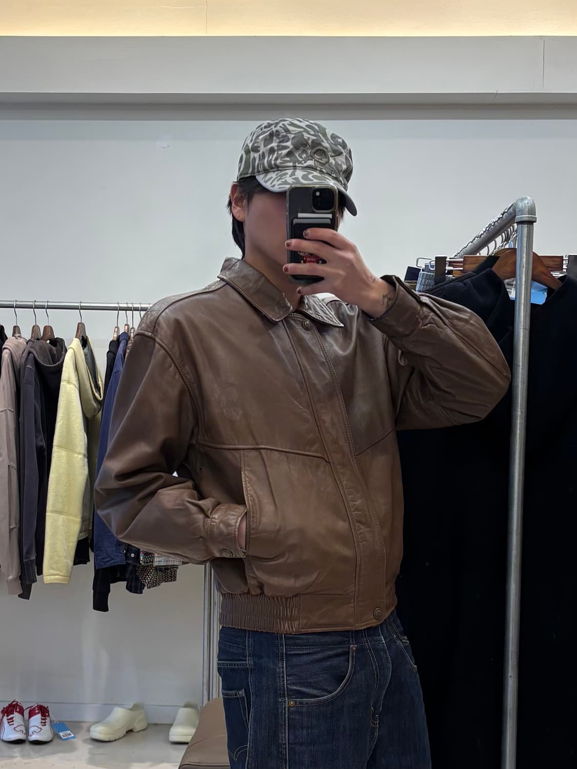 Sober A-1 레더 자켓 상품이미지8