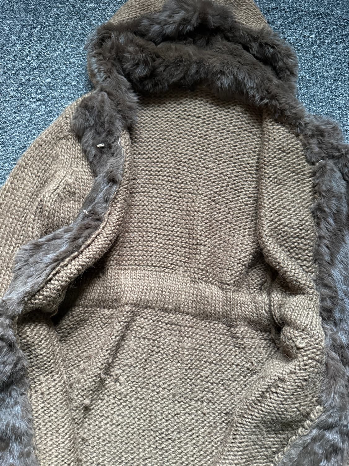 VTG 퍼 트리밍 후드 상품이미지9