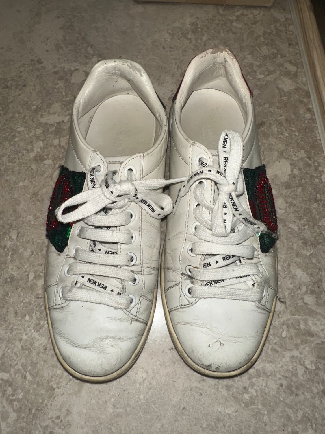 (정품) 구찌 빈티지 스터드 큐빅 디테일 운동화 갸루오네갸루 아쉬ash 상품이미지4