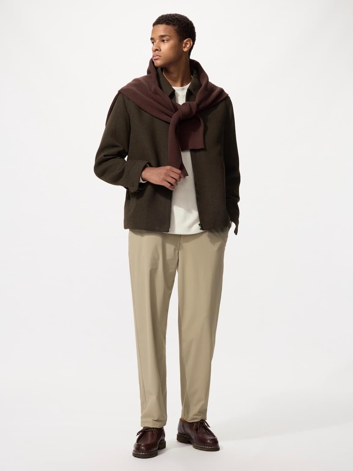 [유니클로] 울트라 스트레치 팬츠 베이지 (M) 상품이미지4