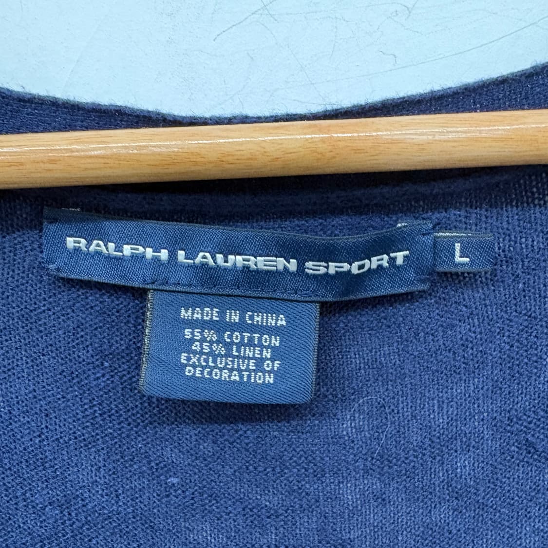 랄프로렌 네이비 가디건 남성L 상품이미지4