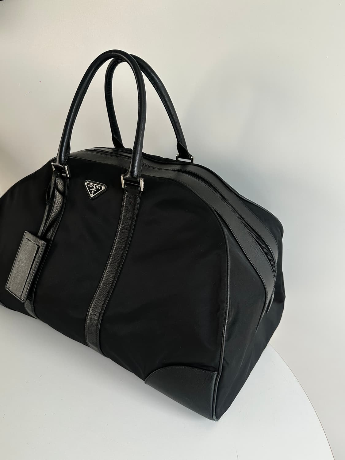 [PRADA] 프라다 나일론 X 레더 여행 골프 보스턴백
 상품이미지4