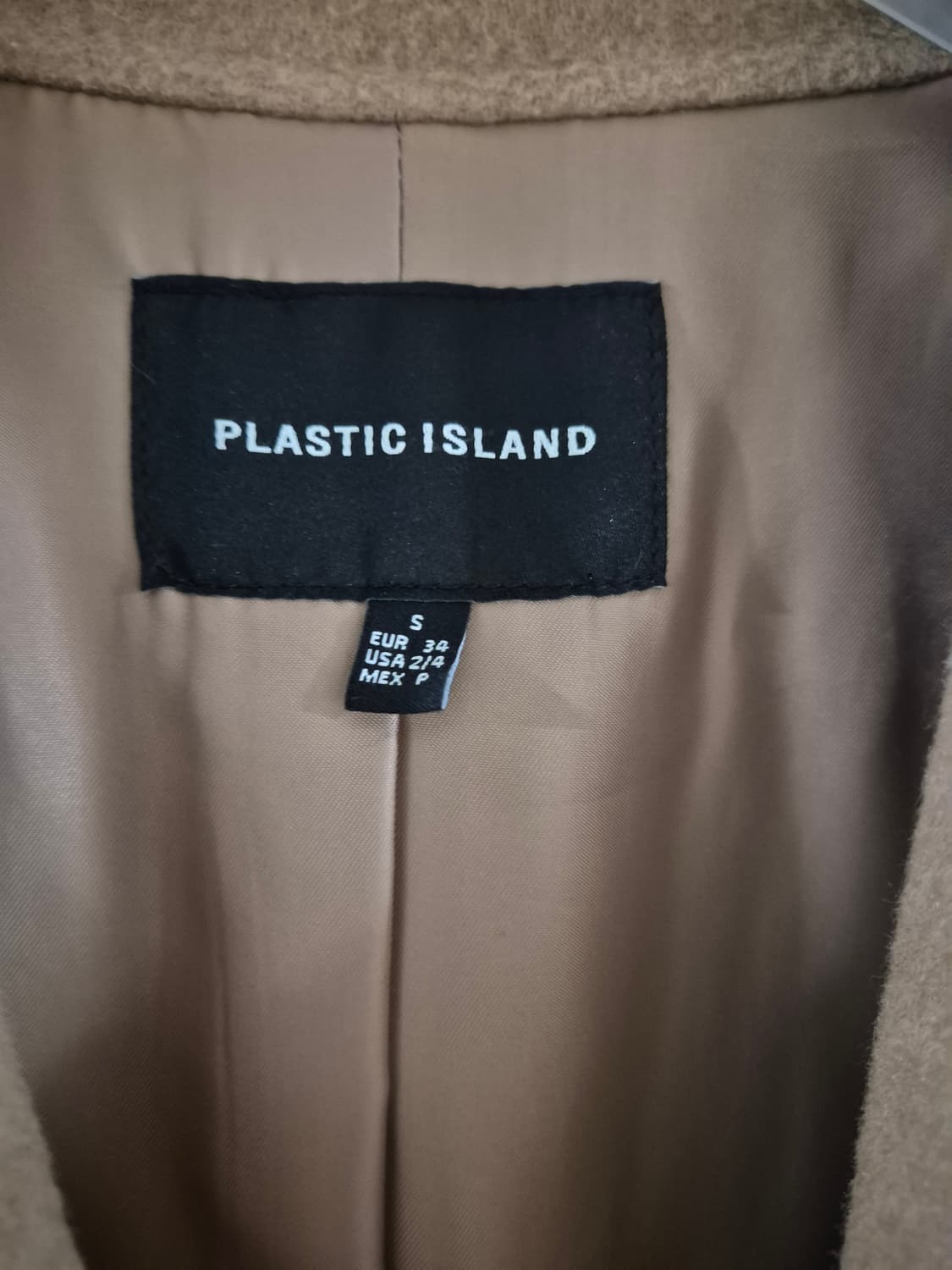 플라스틱 아일랜드 여자 울 롱코트 상품이미지4