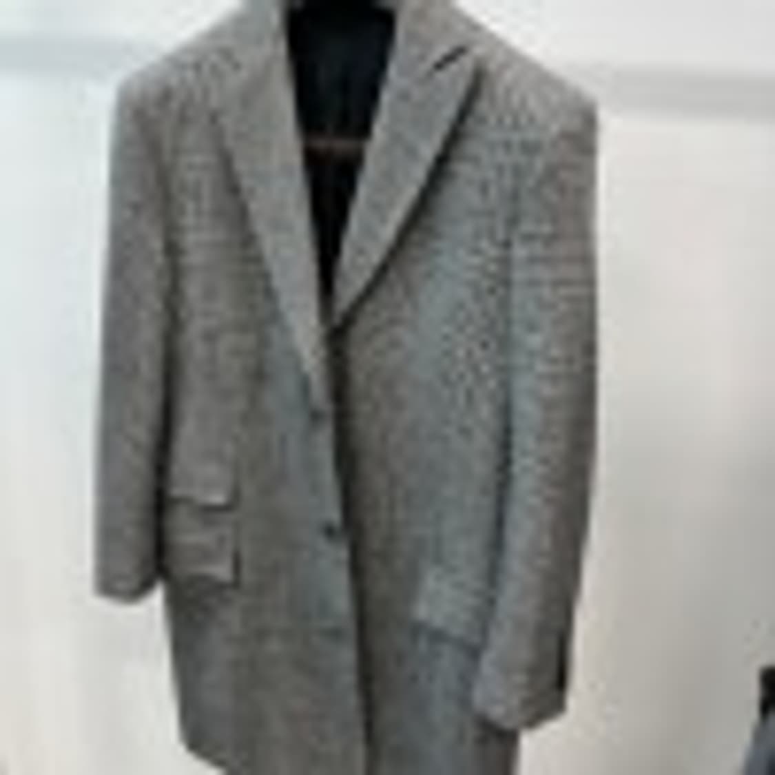 95) 레노마 헤링본 캐시미어 코트  상품이미지8