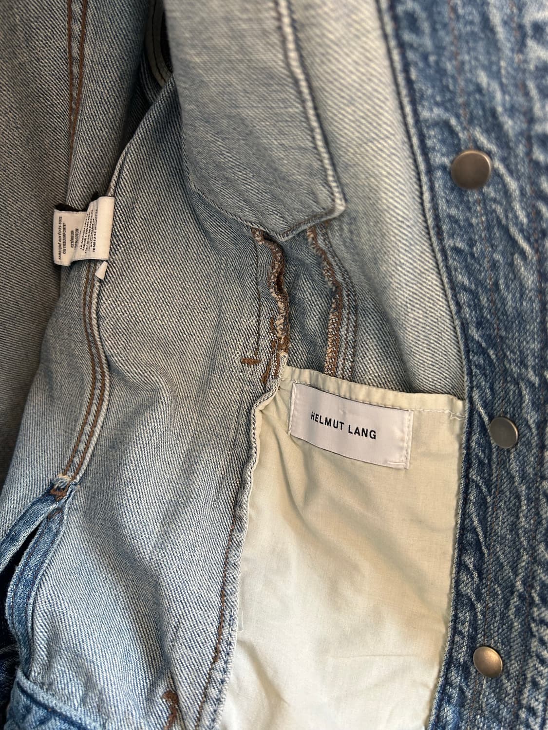 Helmut lang 데님 자켓 상품이미지10