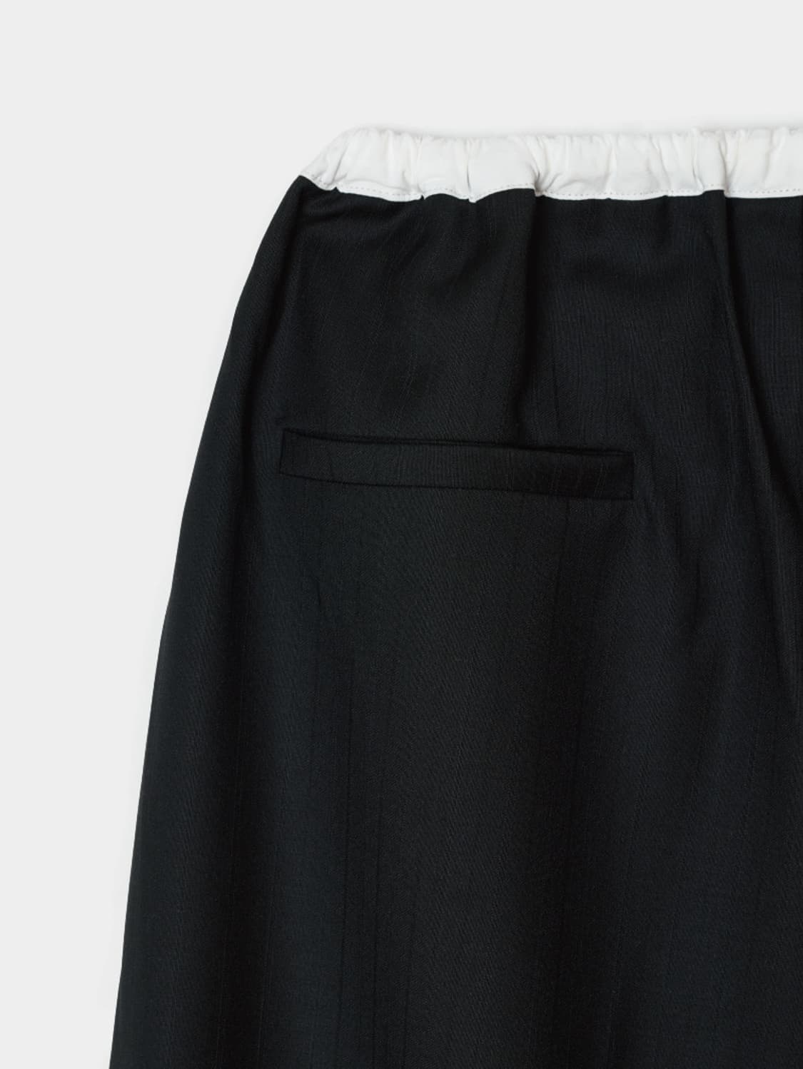 오브헤덴 스트라이프 울 와이드 팬츠 상품이미지8