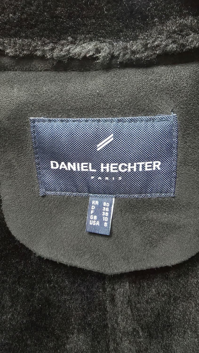 다니엘 에스떼 무스탕 롱코트 블랙 상품이미지4