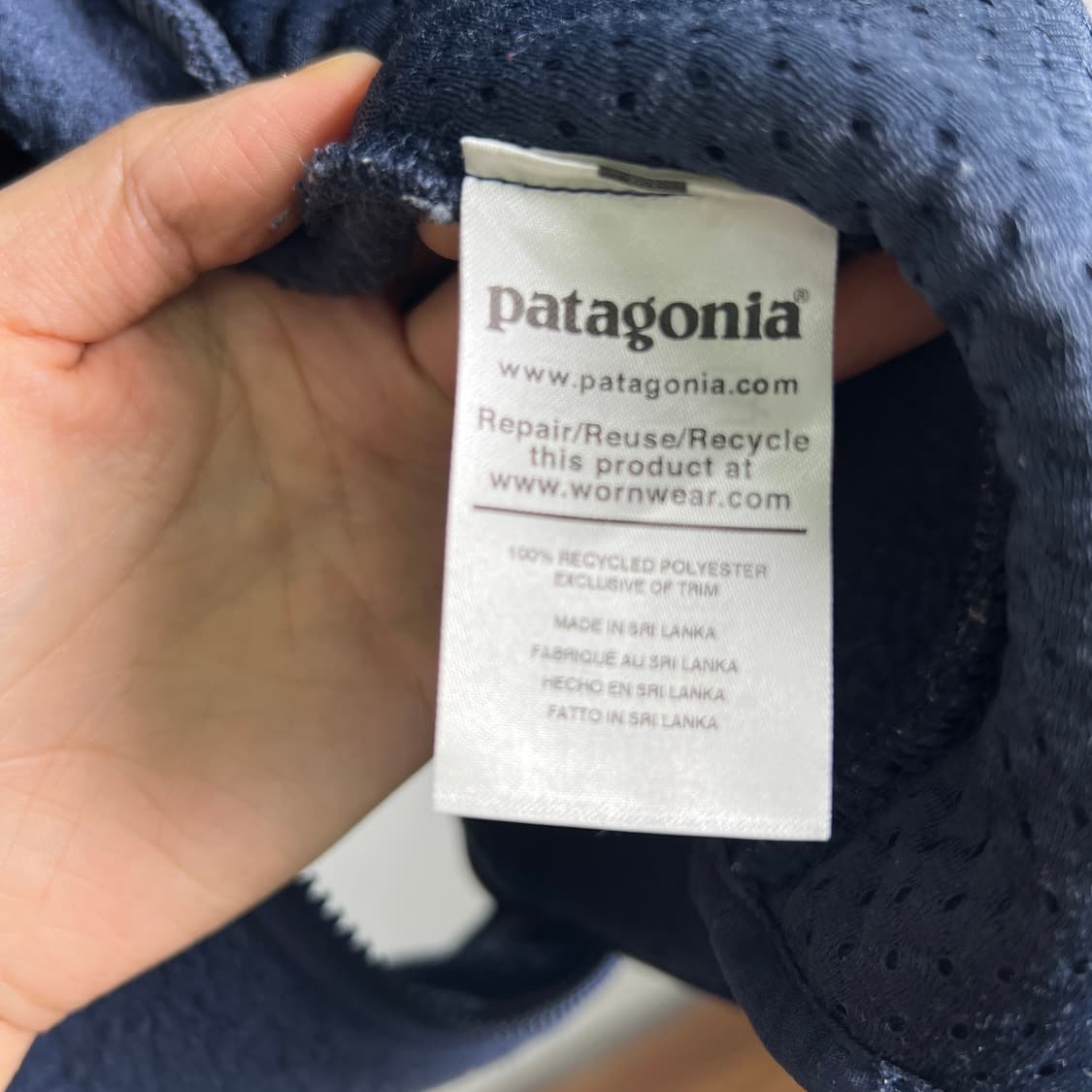 파타고니아 네이비 레트로 파일 플리스 자켓 L 상품이미지8