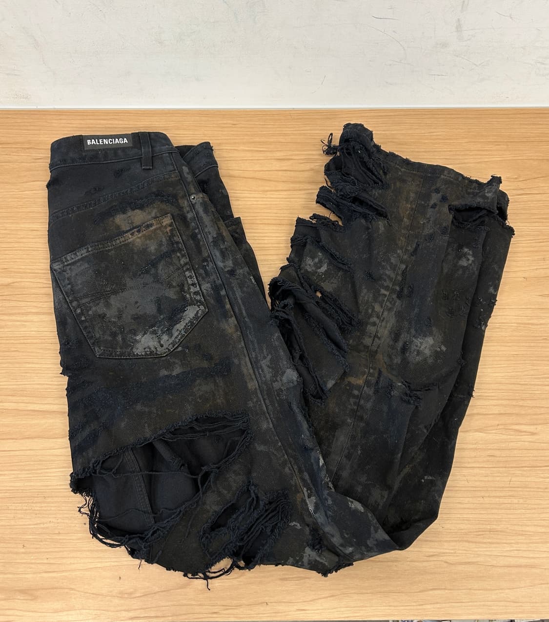 발렌시아가 슈퍼 디스트로이드 진 상품이미지6