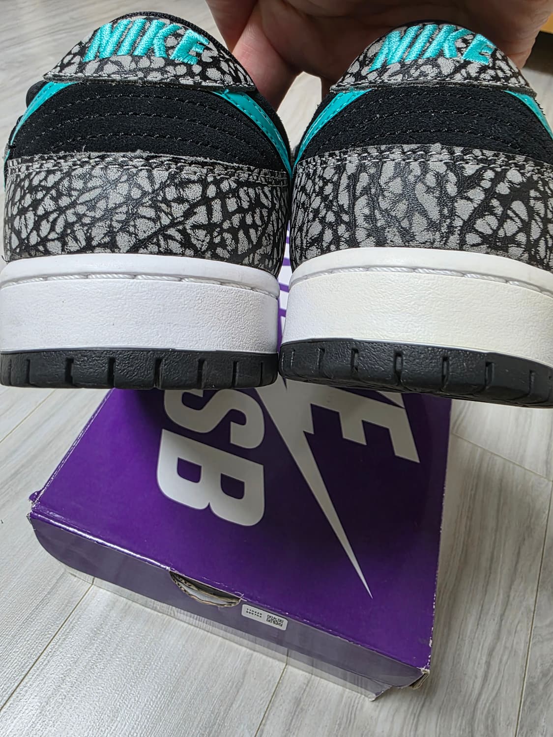 [275] 나이키 sb 덩크로우 프로 클리어 제이드  상품이미지5