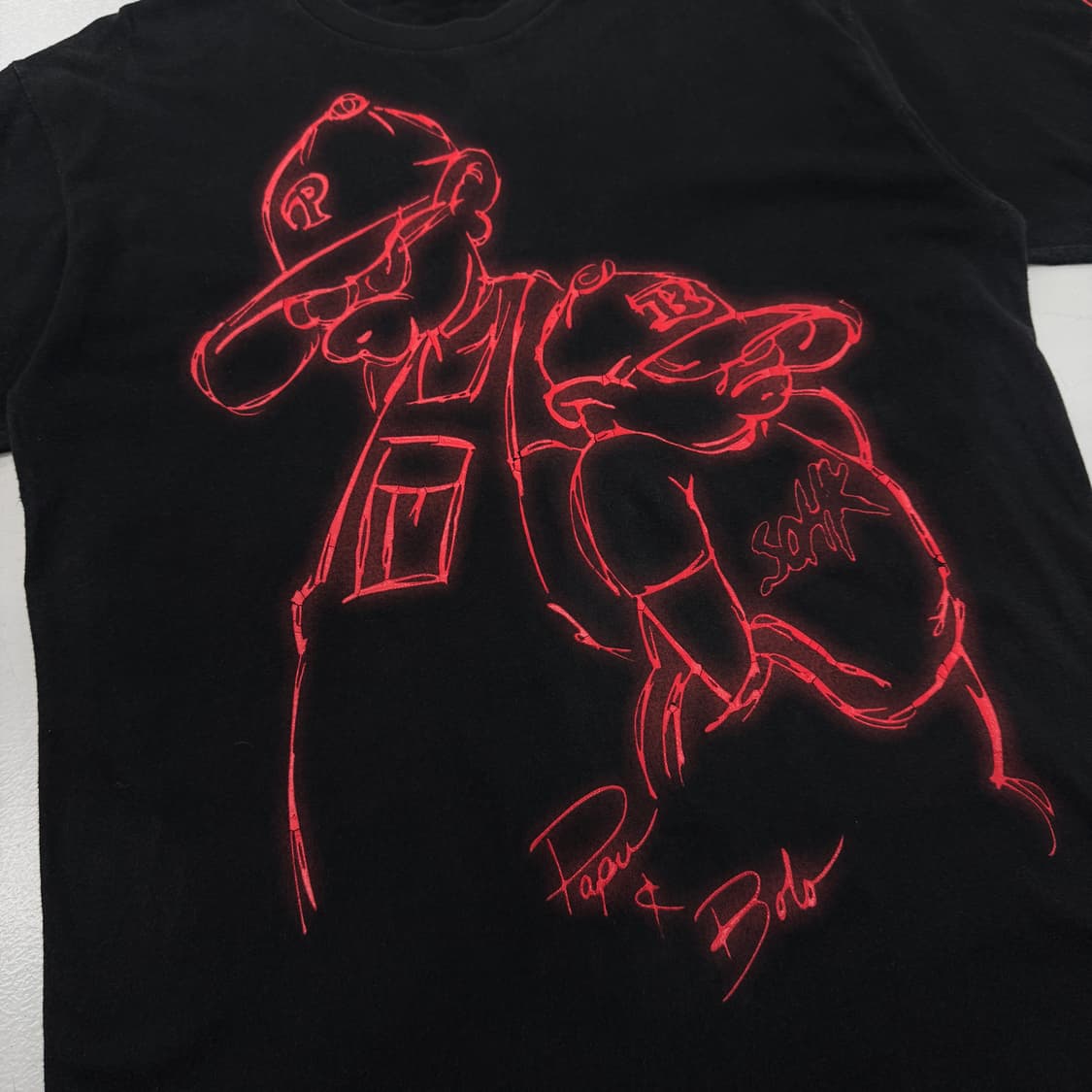 SOHK 스쿨오브하드낙스 00s 빈티지 반팔 티셔츠 상품이미지4