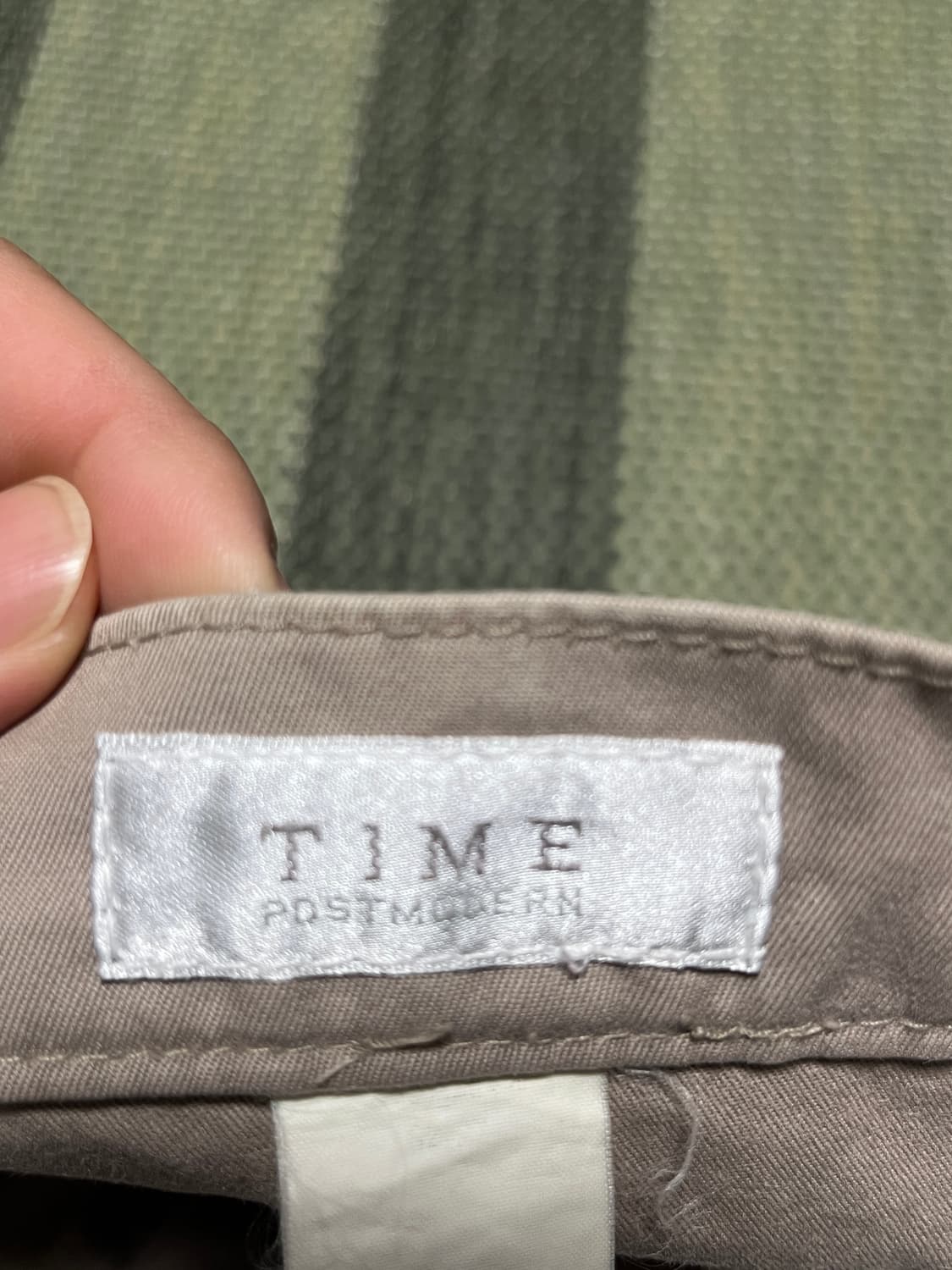 타임옴므 세미와이드 헤비 코튼 팬츠 30 상품이미지7