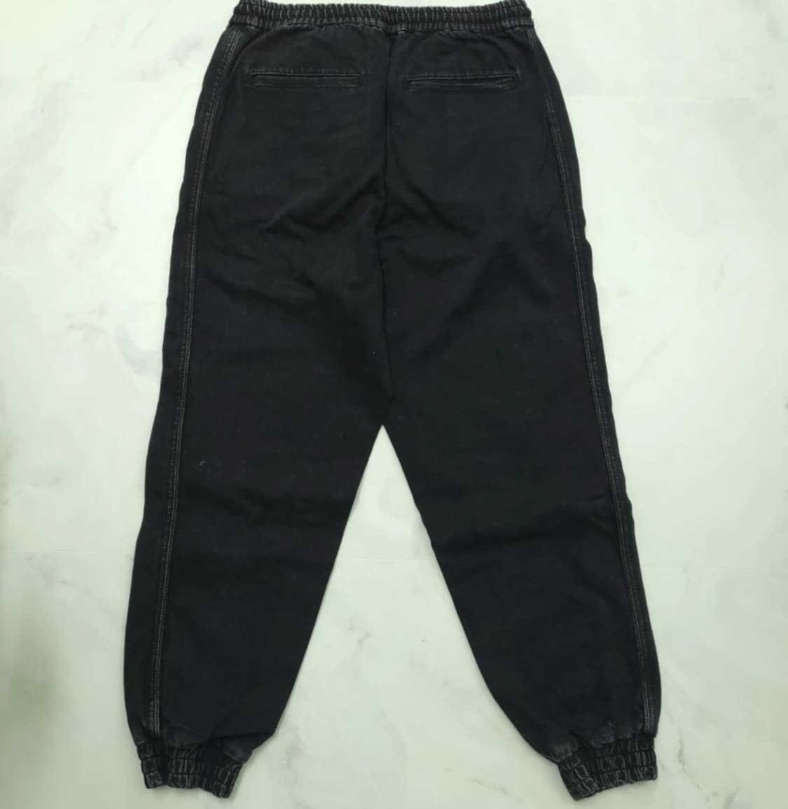 준지 블랙 조거 팬츠 남성 34 상품이미지2