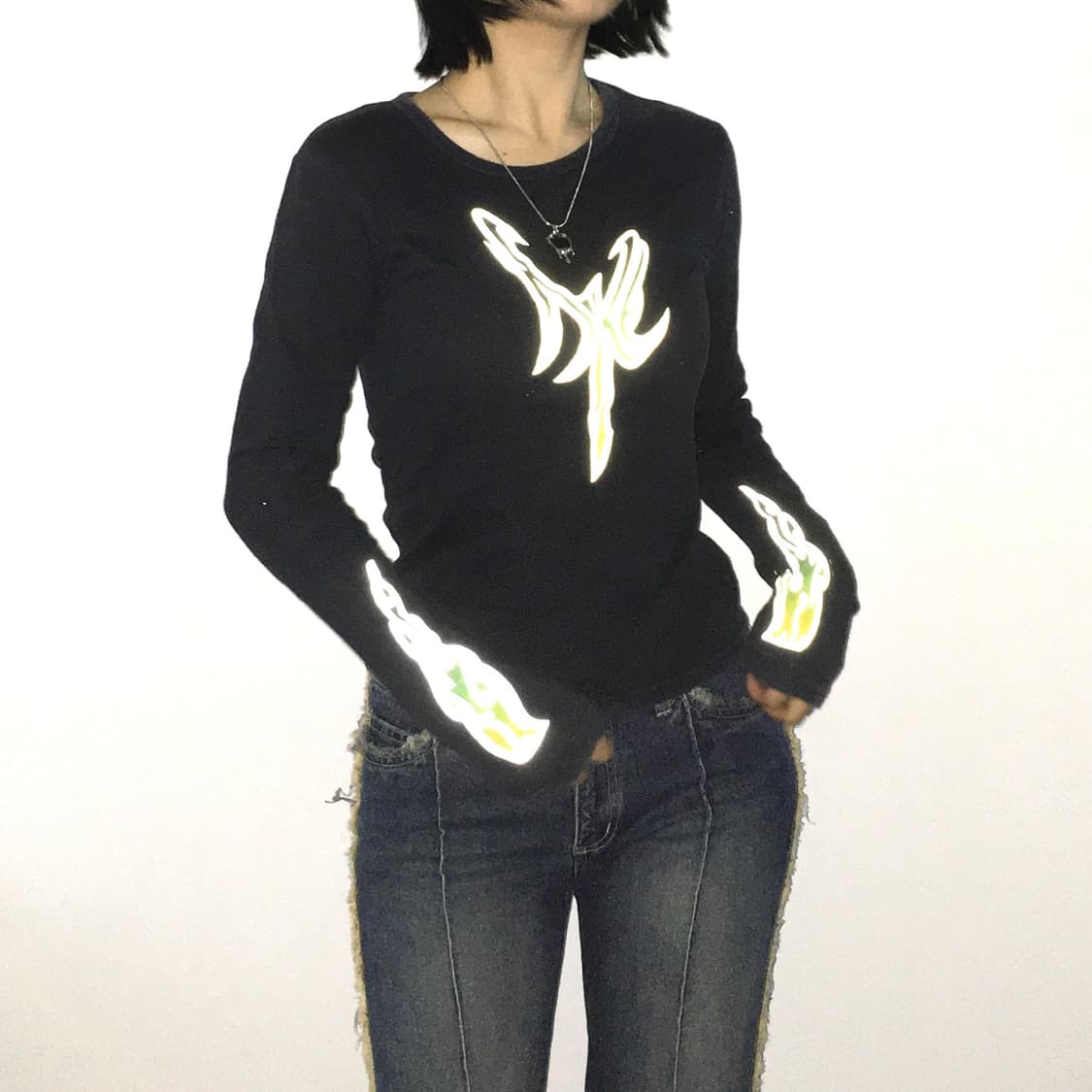 나이키 00s USA 세미크롭 롱슬리브  상품이미지1
