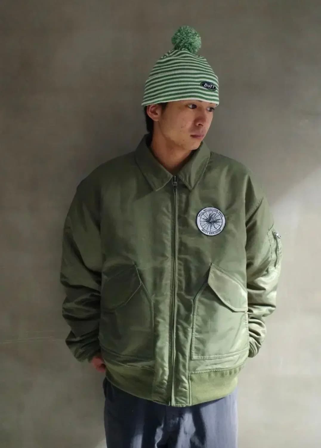 BOTT 나일론 플라이트 자켓 / XXL / CWU 상품이미지8