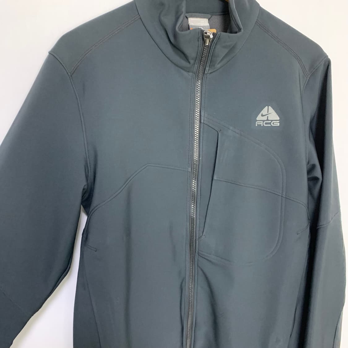 나이키 ACG 차콜 져지 집업 빈티지 L 트레이닝 자켓 상품이미지3