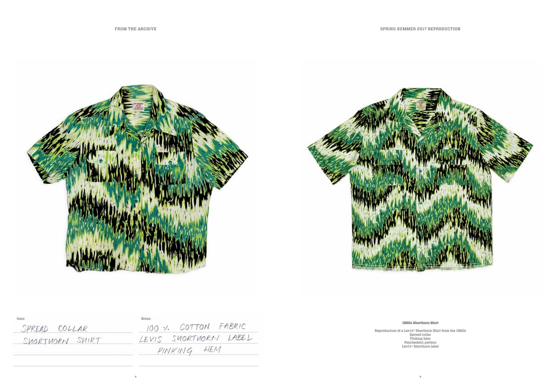 리바이스빈티지클로딩 LVC Green Haze Shirt L사이즈 상품이미지1