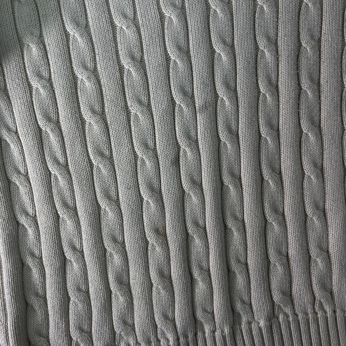 W95 폴로랄프로렌 브이넥 꽈배기 니트 상품이미지5