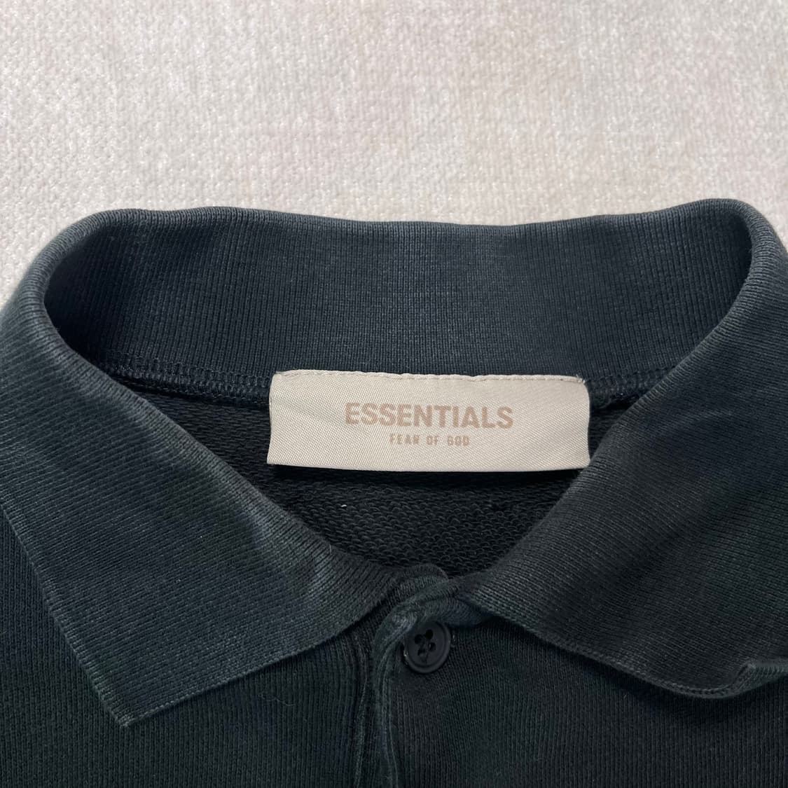 W 100 피오갓 에센셜 카라 크롭 맨투맨 상품이미지3