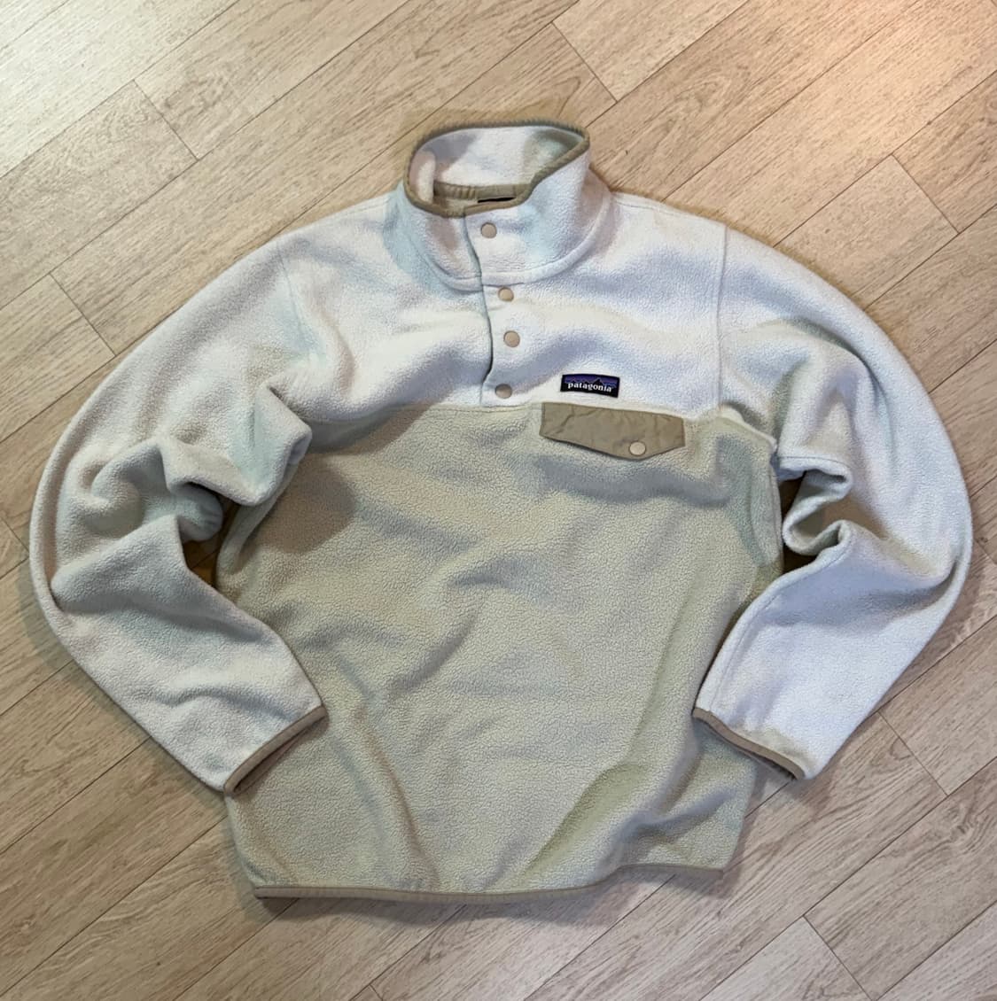 S) 파타고니아 투톤 아이보리 신칠라 상품이미지1