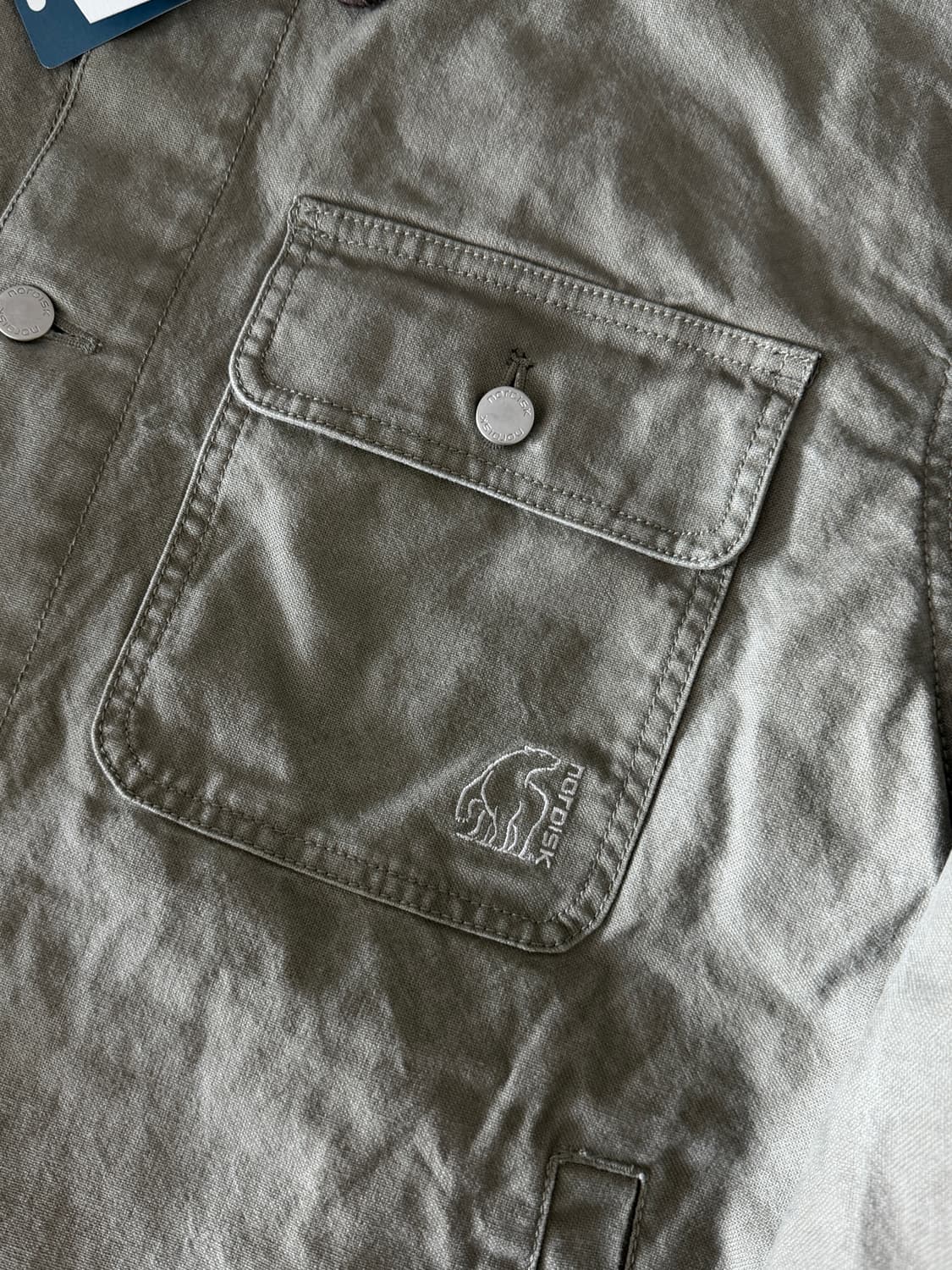 노르디스크 카리나 데님자켓 M(105) 미개봉 새제품 상품이미지3