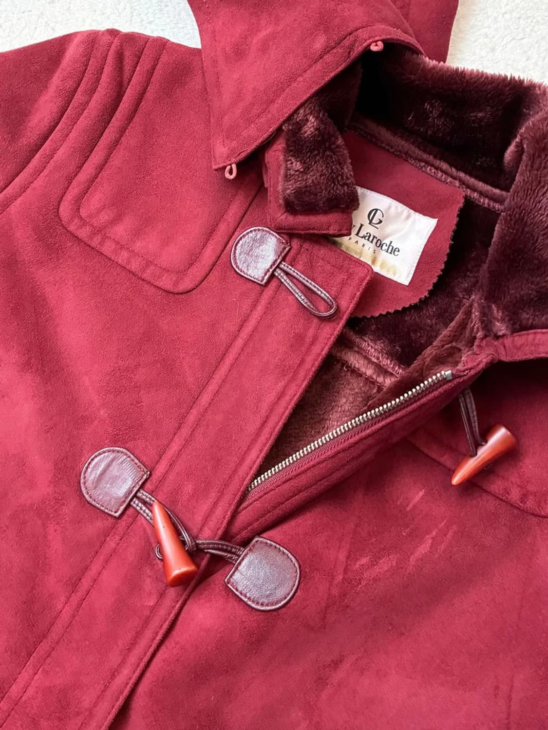 기라로쉬 Guy Laroche 00's 세무 더플 코트 PN5898 상품이미지4