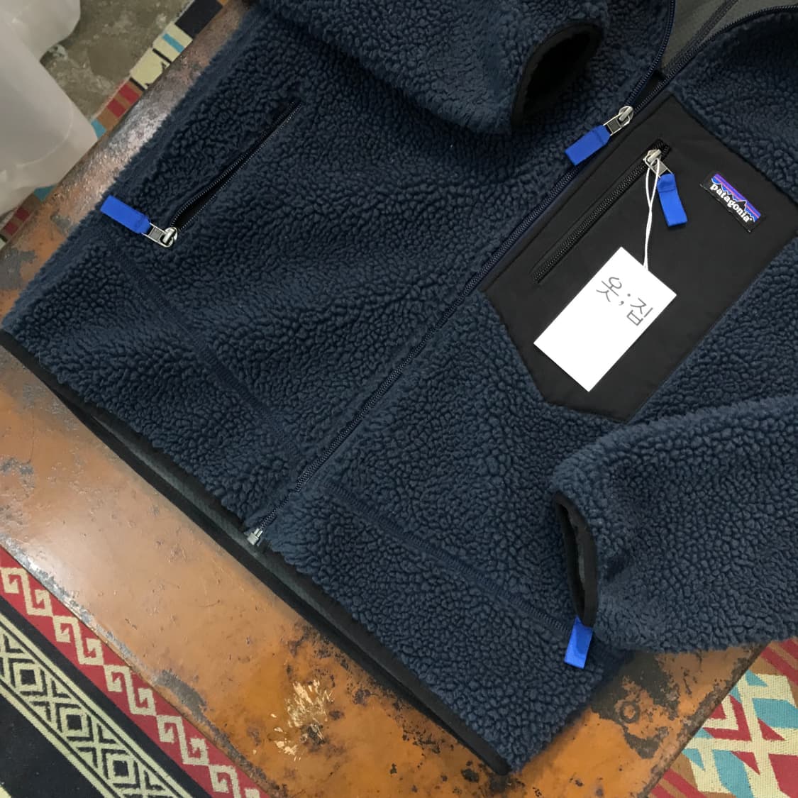 파타고니아 네이비 레트로 플리스 자켓 여성 프리사이즈 남성 100 상품이미지3